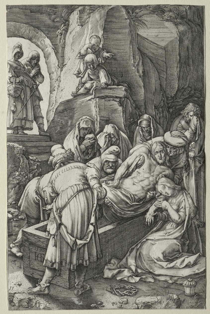 A paixão. de Hendrik Goltzius