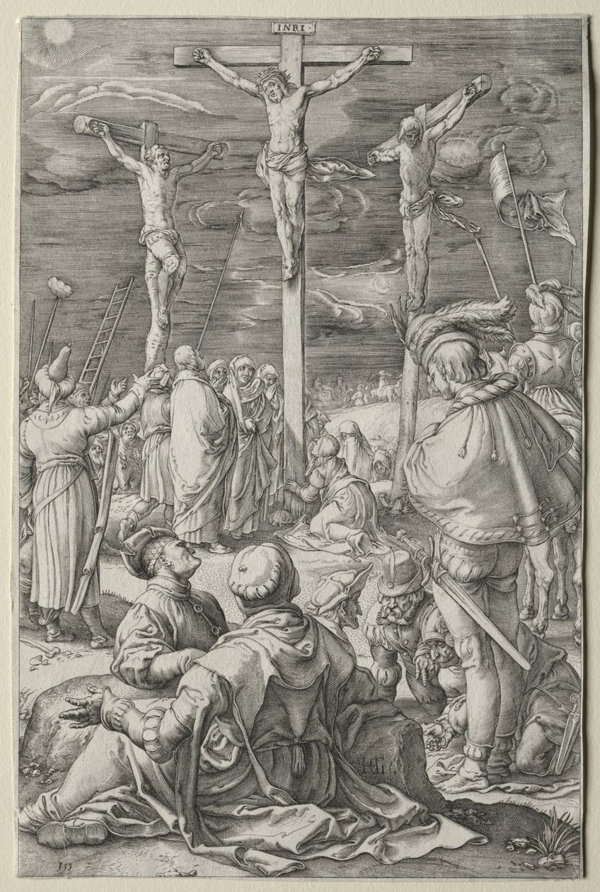 A paixão. de Hendrik Goltzius