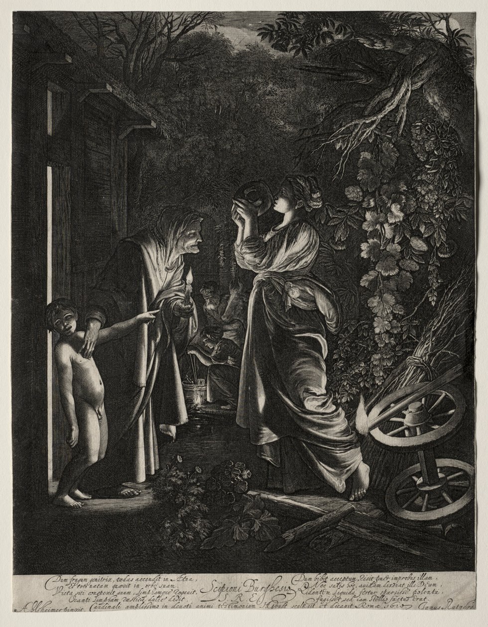 A zombaria de Ceres. de Hendrik Goudt