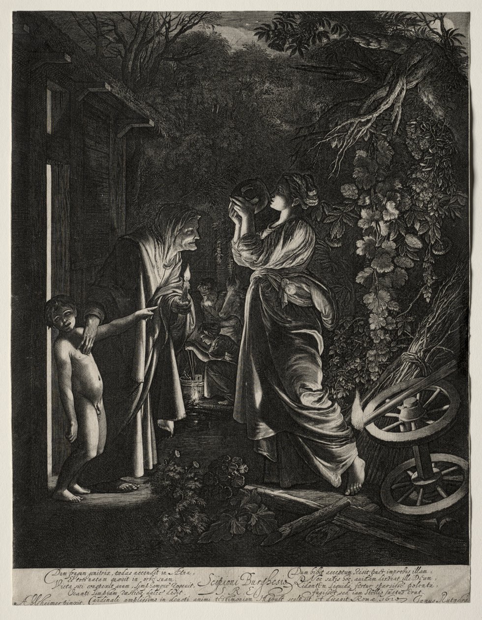 A zombaria de Ceres de Hendrik Goudt