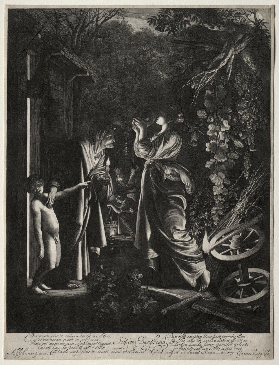 A zombaria de Ceres de Hendrik Goudt