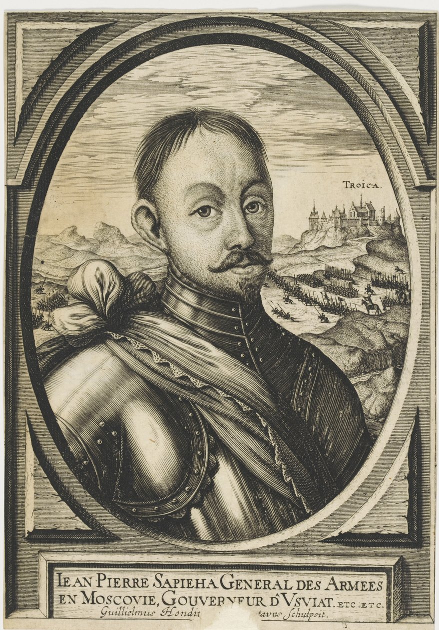 Jan Piotr Sapieha 1569-1611, c.1630. de Hendrik Hondius the Elder