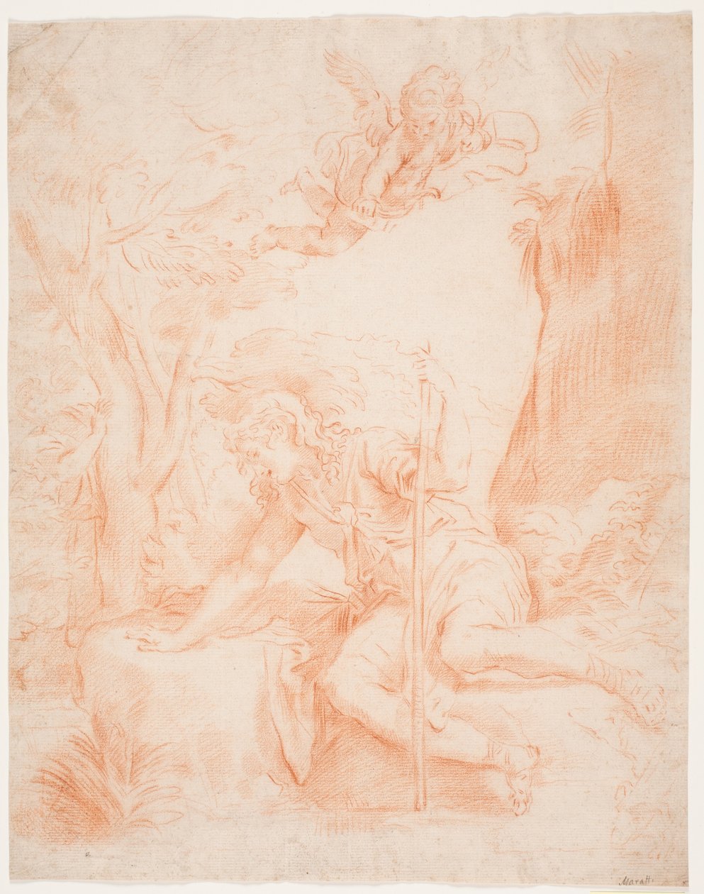 Narciso na primavera. (Ovídio, Net.III, 415) de Hendrik Krock