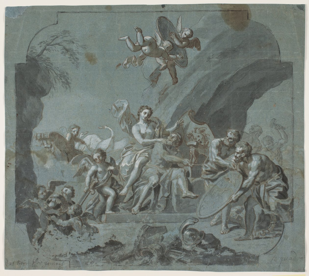 Vênus e Vulcano de Hendrik Krock