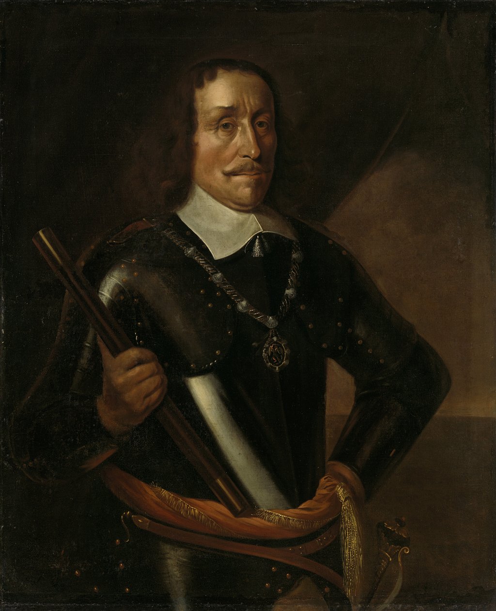 Witte Corneliszoon de With 1599-1658, Almirante holandês, 1657 de Hendrik Maertensz Sorgh