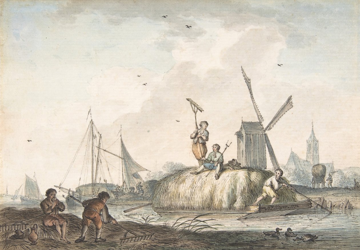 Os Doze Meses, 1772. de Hendrik Meijer