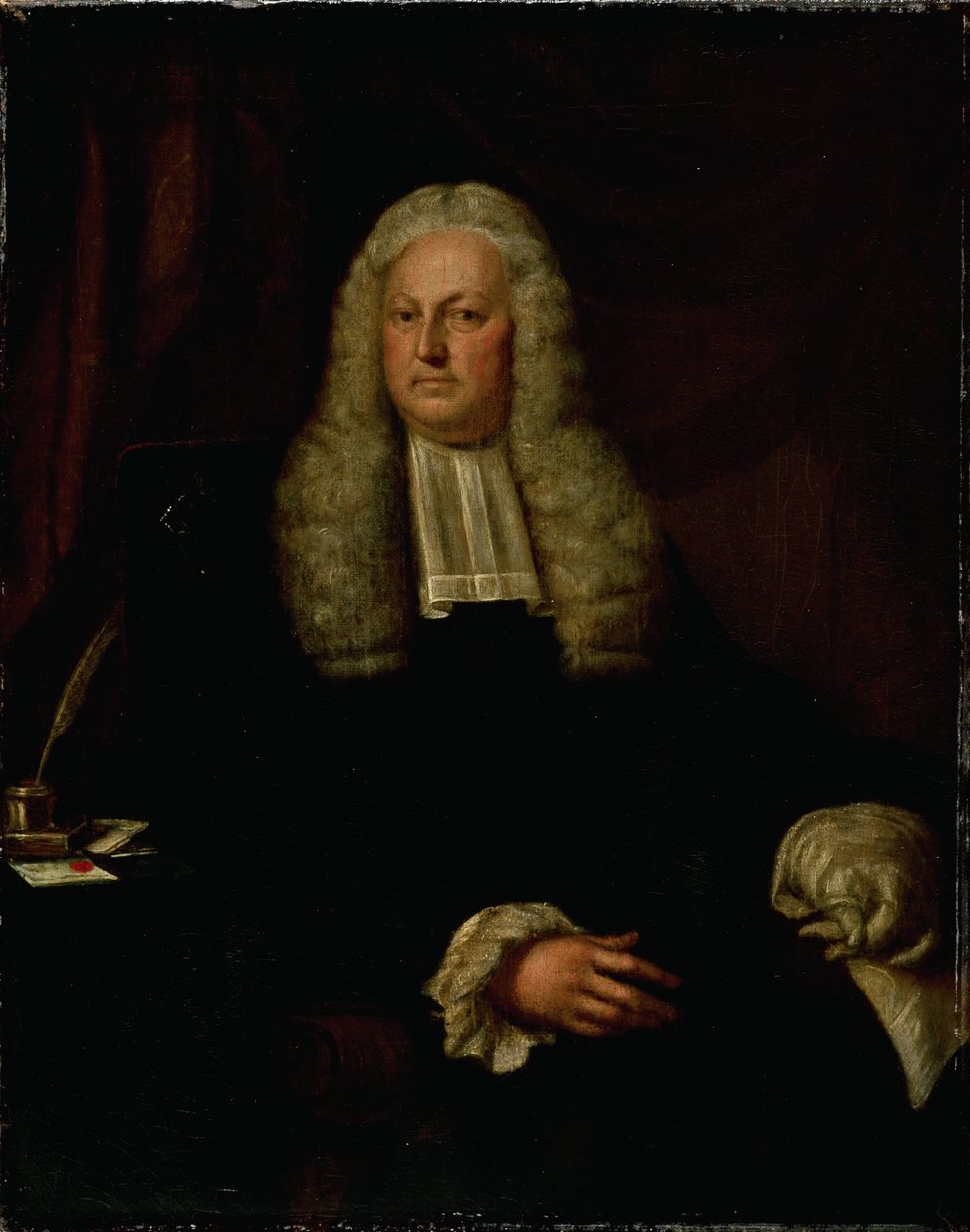 Retrato de Harmen Hendrik van de Poll, Burgomestre de Amesterdão de Hendrik Pothoven