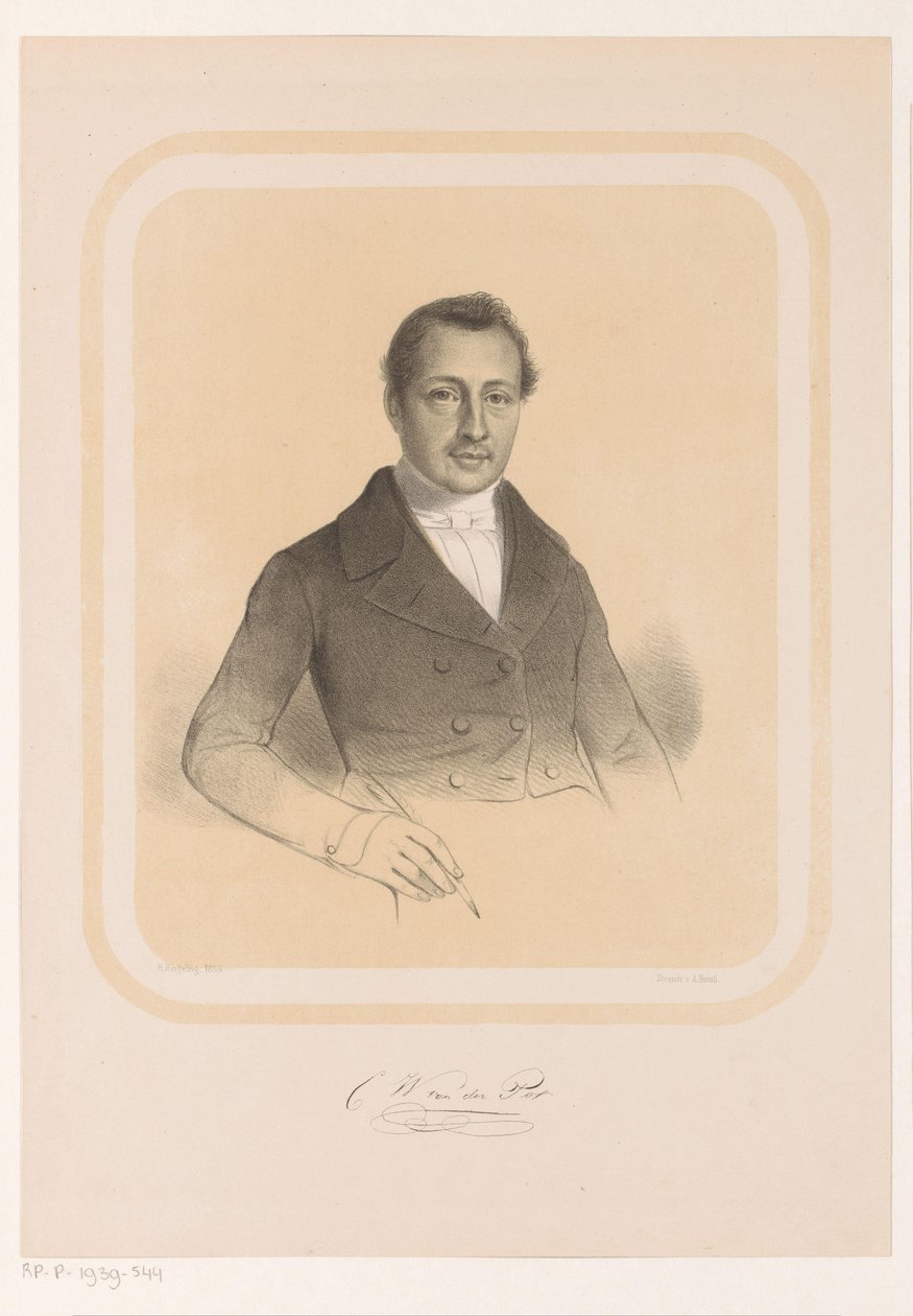 Retrato de Combertus Willem van der Pot
C.W. van der Pot (título sobre o objecto) de Hendrik Ringeling
