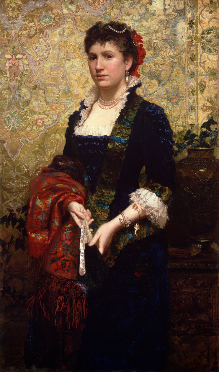 Princesa Marie Lubomirska, 1881 de Henryk Siemiradzki