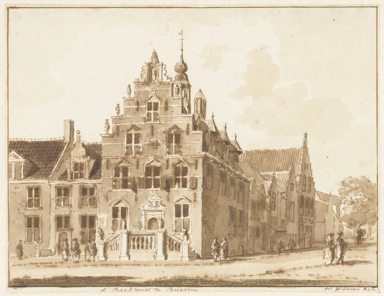 A Câmara Municipal de Buren de Hendrik Spilman