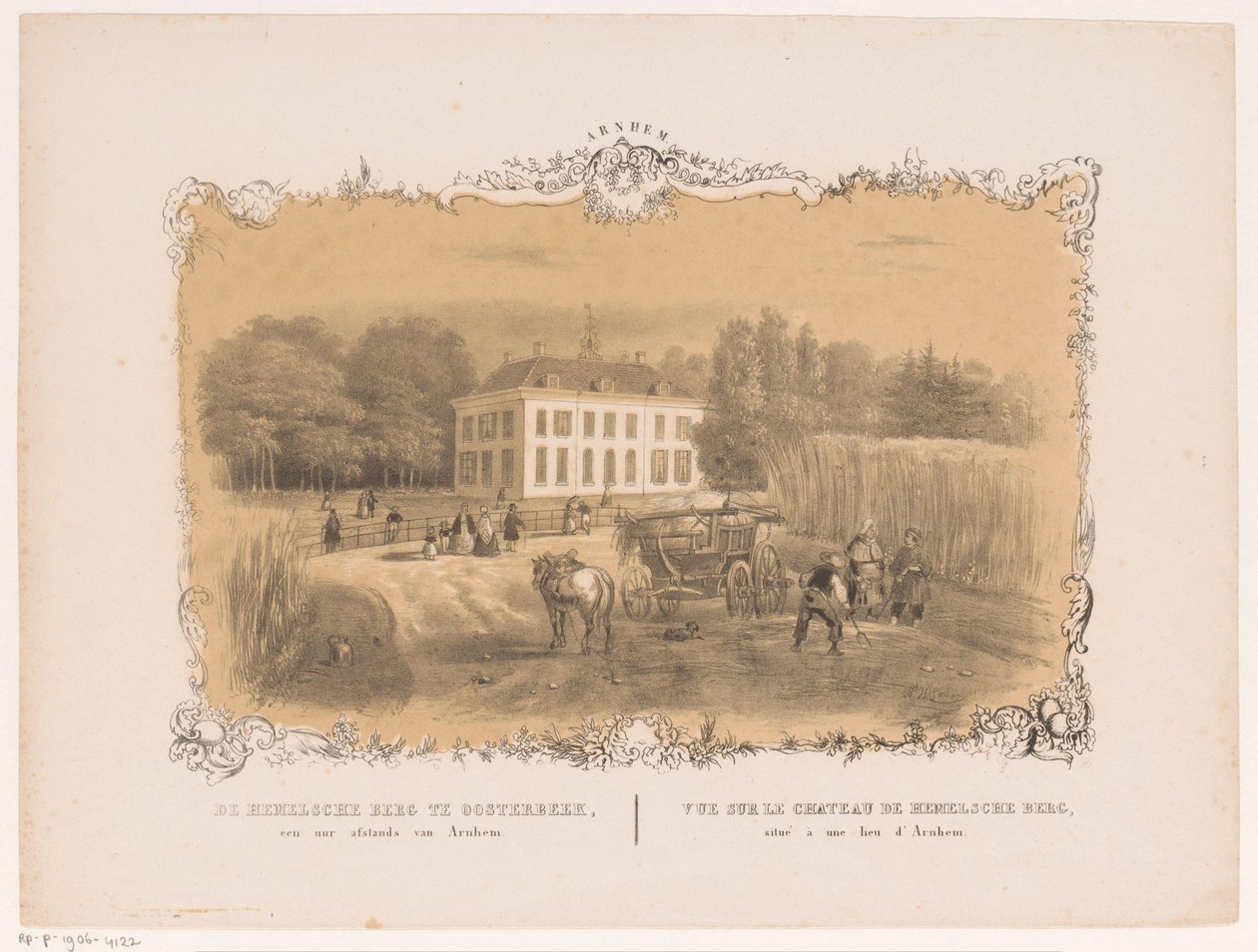 Vista da propriedade e da casa Hemelse Berg em Oosterbeek
Hemelsche berg em Oosterbeek, a uma hora de Arnhem (título sobre o objecto)
Arnhem (título da série sobre o objecto) de Hendrik Wilhelmus Last