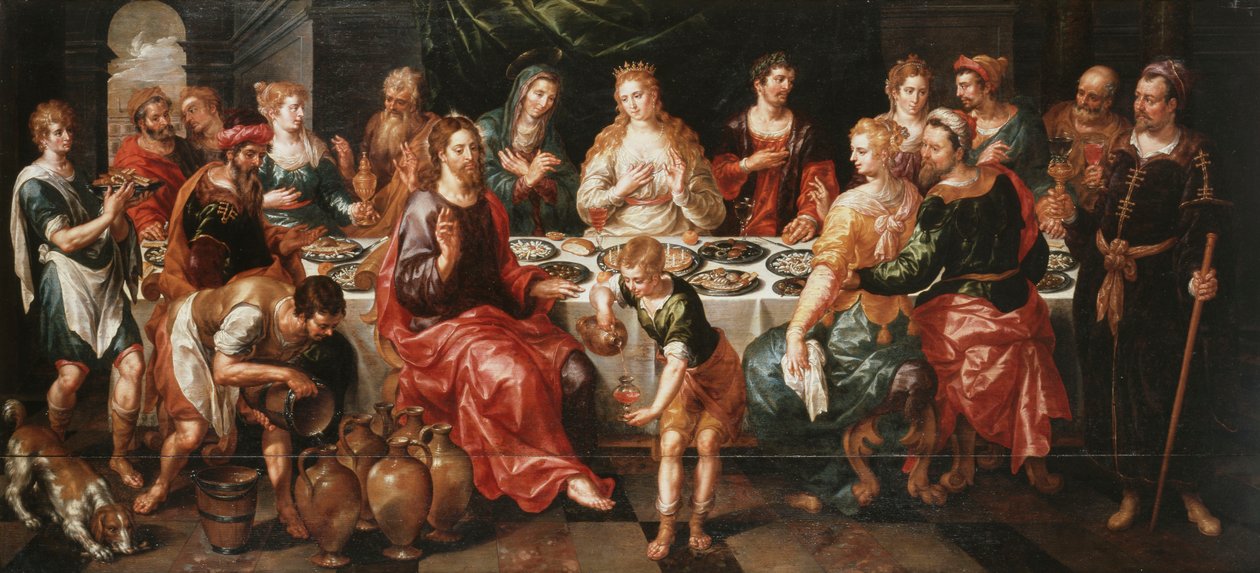 O casamento em Caná, de Hendrick de Clerck