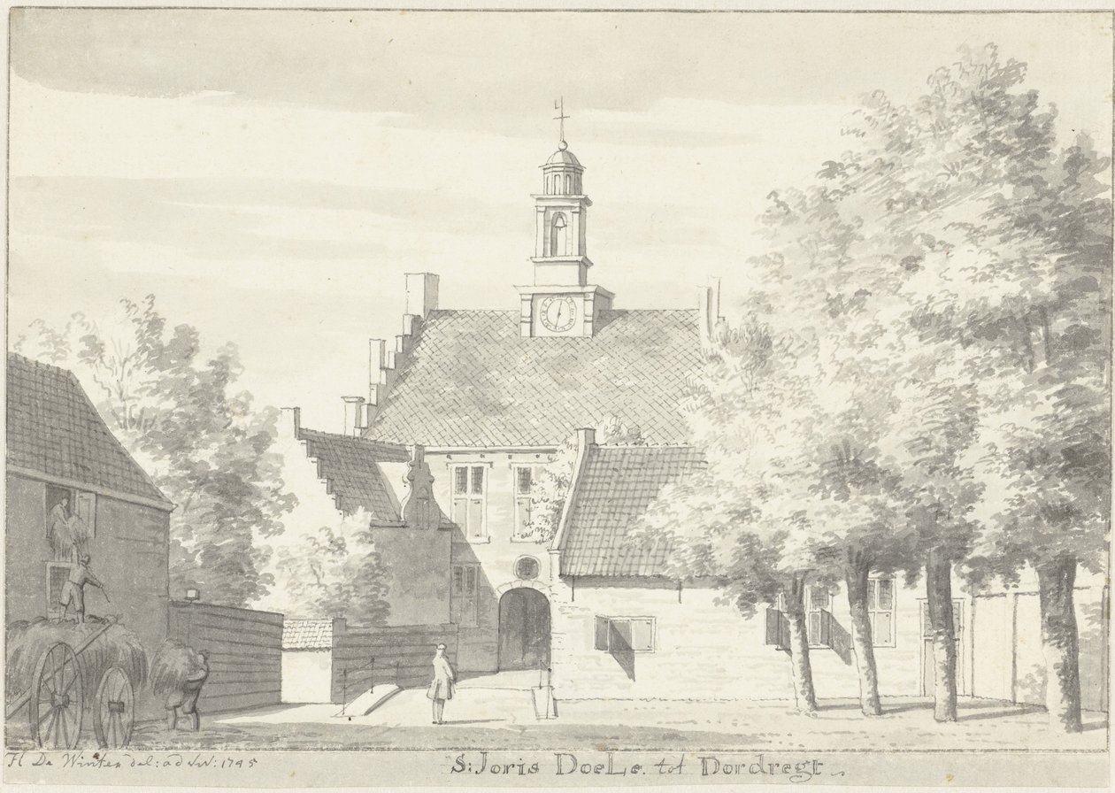 O St. Jorisdoelen em Dordrecht de Hendrik de Winter