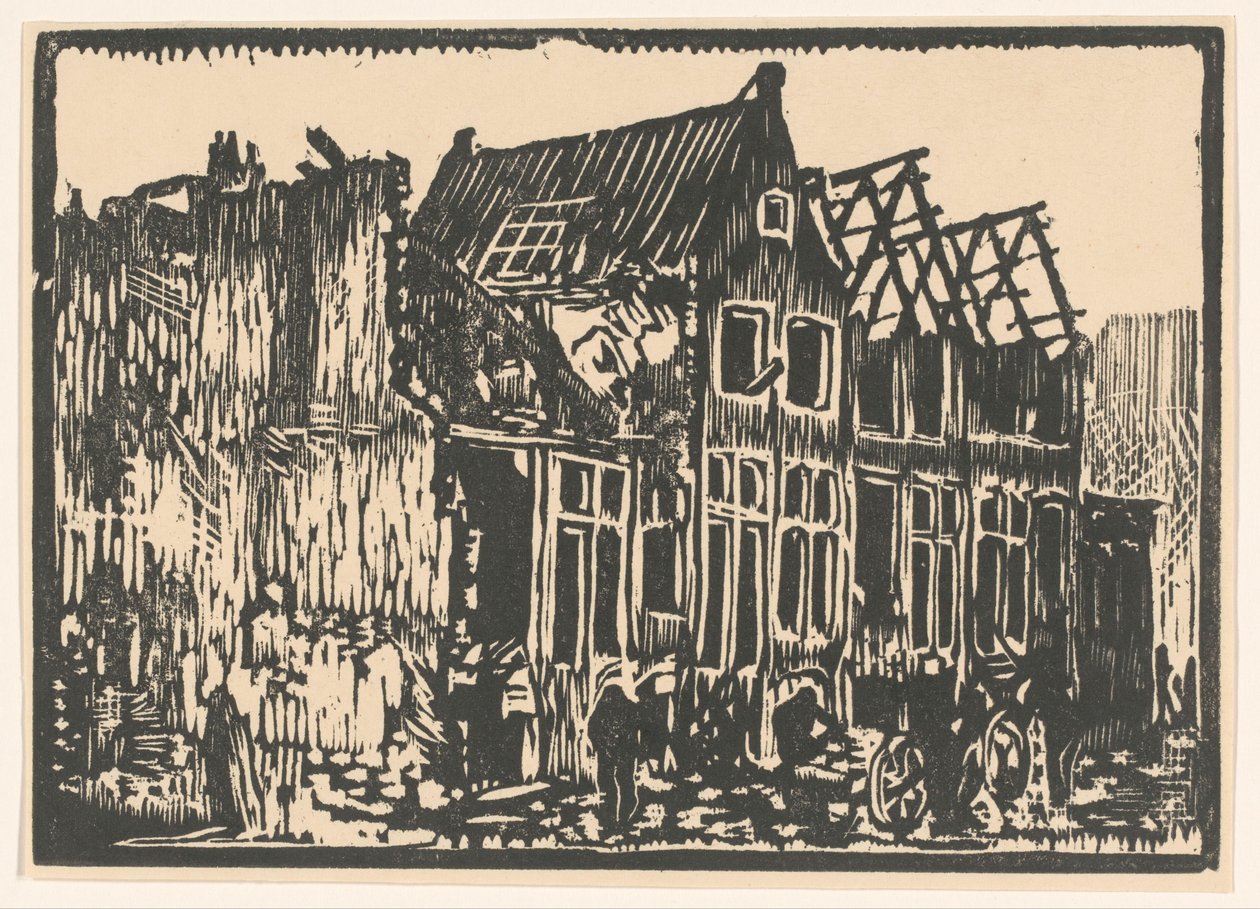 Casas e ruínas de Hendrik van Straten
