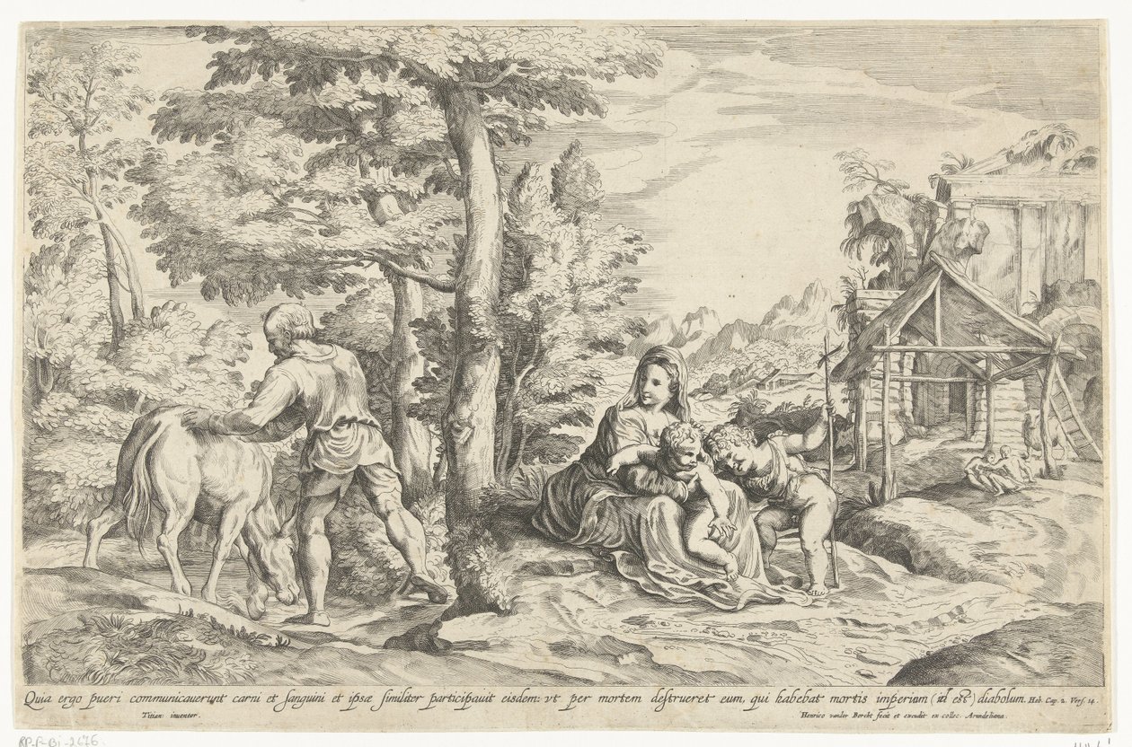 Regresso do Egipto de Hendrik van der Borcht (II)