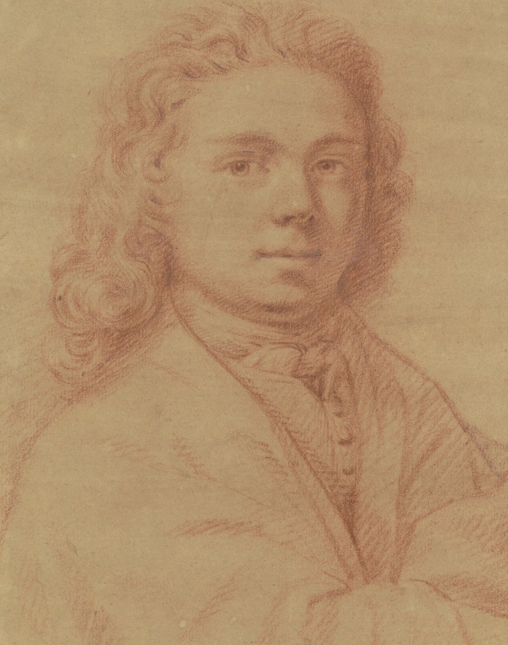 Auto-retrato do desenhador Hendrik van der Vugt de Hendrik van der Vugt