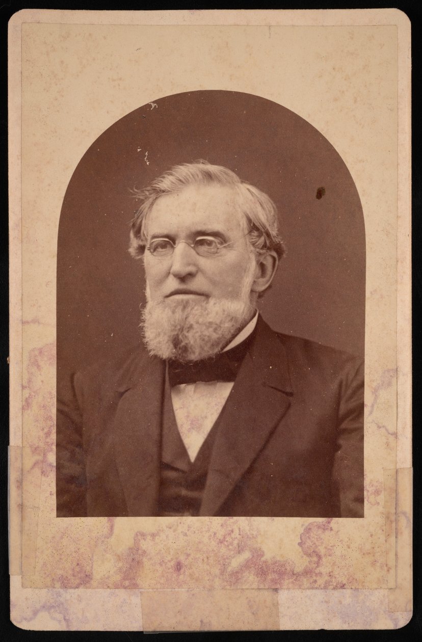 Retrato de Joseph Cummings 1817-1890, antes de 1890. de Hennigar and Gittings