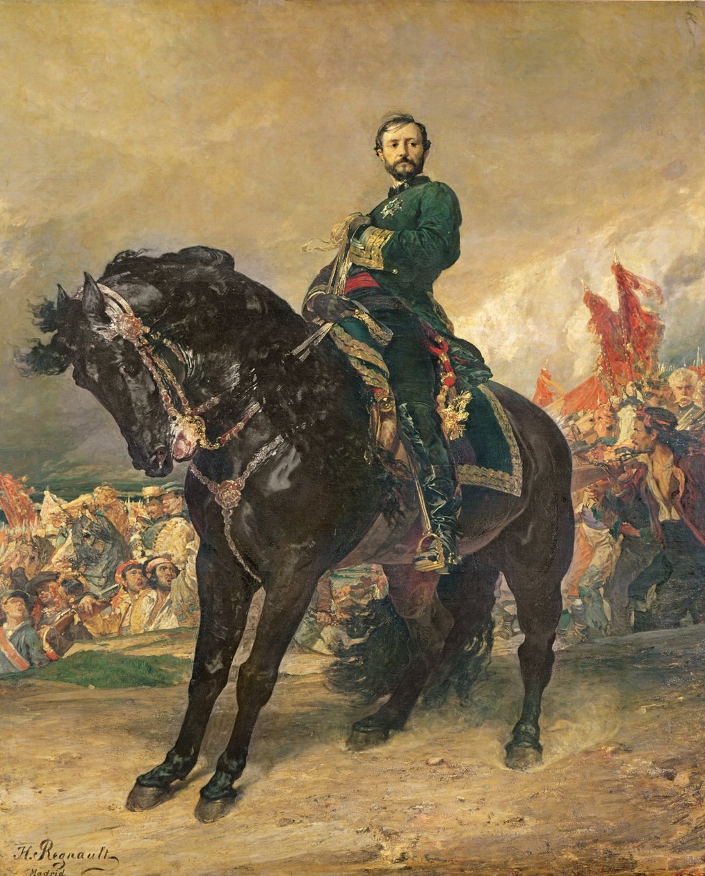Juan Prim y Prats (1814-70) 8 de outubro de 1868, 1869 de Henri Alexandre Georges Regnault