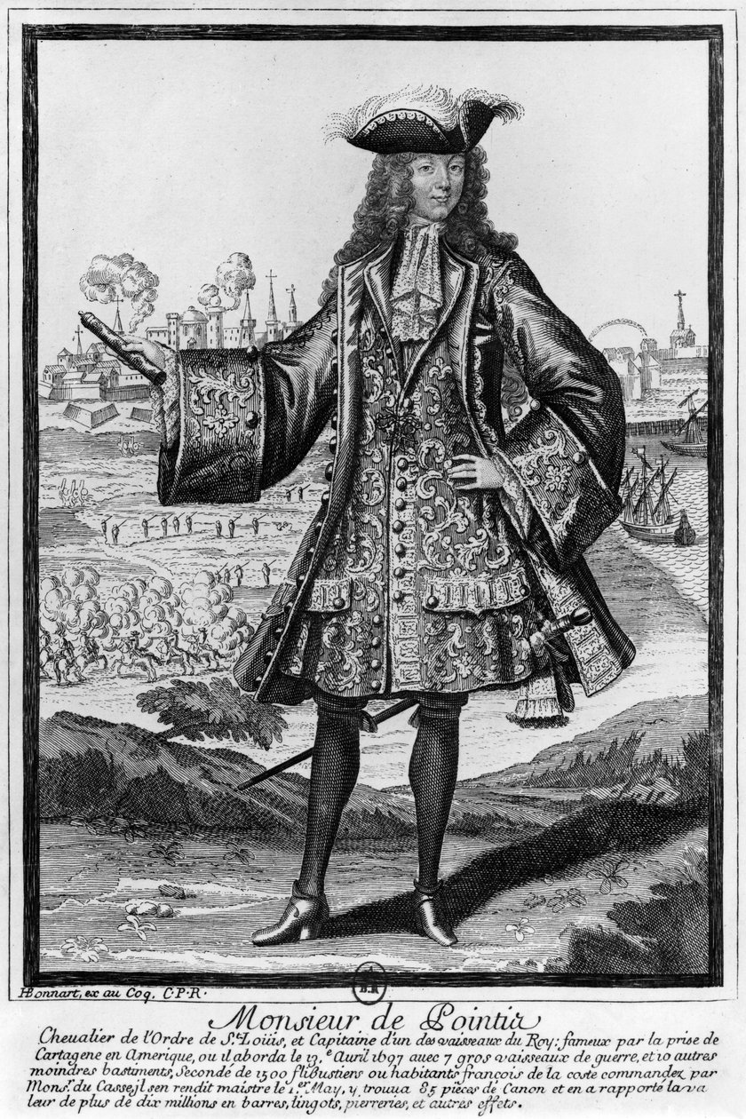 Jean Bernard Dejean (1645-1711) Barão de Pointis de Henri Bonnart