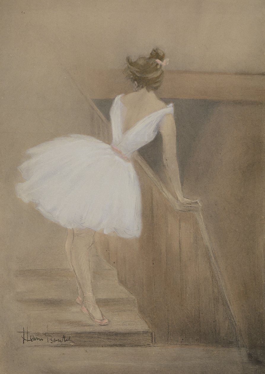 In the Wings, de L&39;Estampe Moderne, publicou Paris entre 1897 e 1999 de Henri Boutet