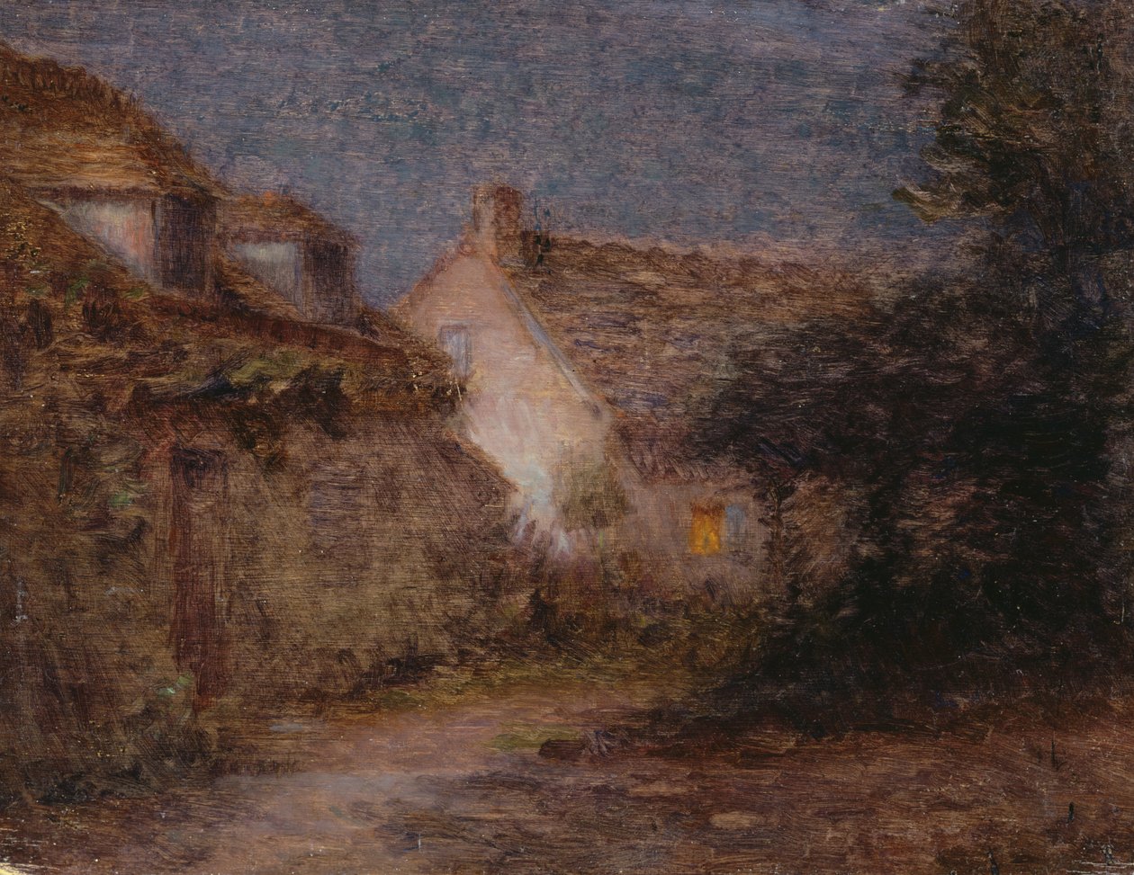 A Fazenda de Henri Eugene Augustin Le Sidaner