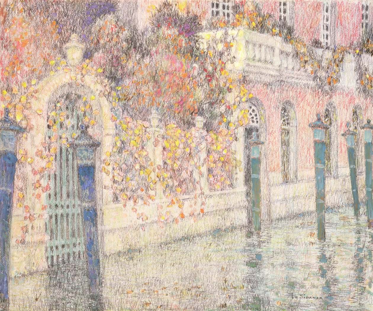 Veneza de Henri Eugene Augustin Le Sidaner