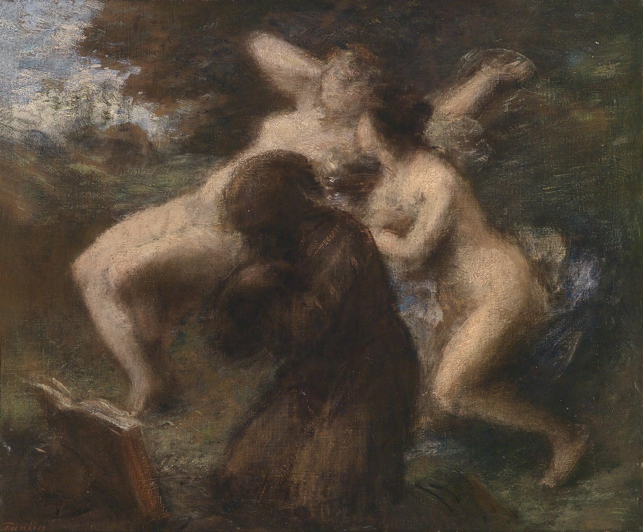 A tentação de Santo Antônio de Ignace Henri Jean Fantin Latour