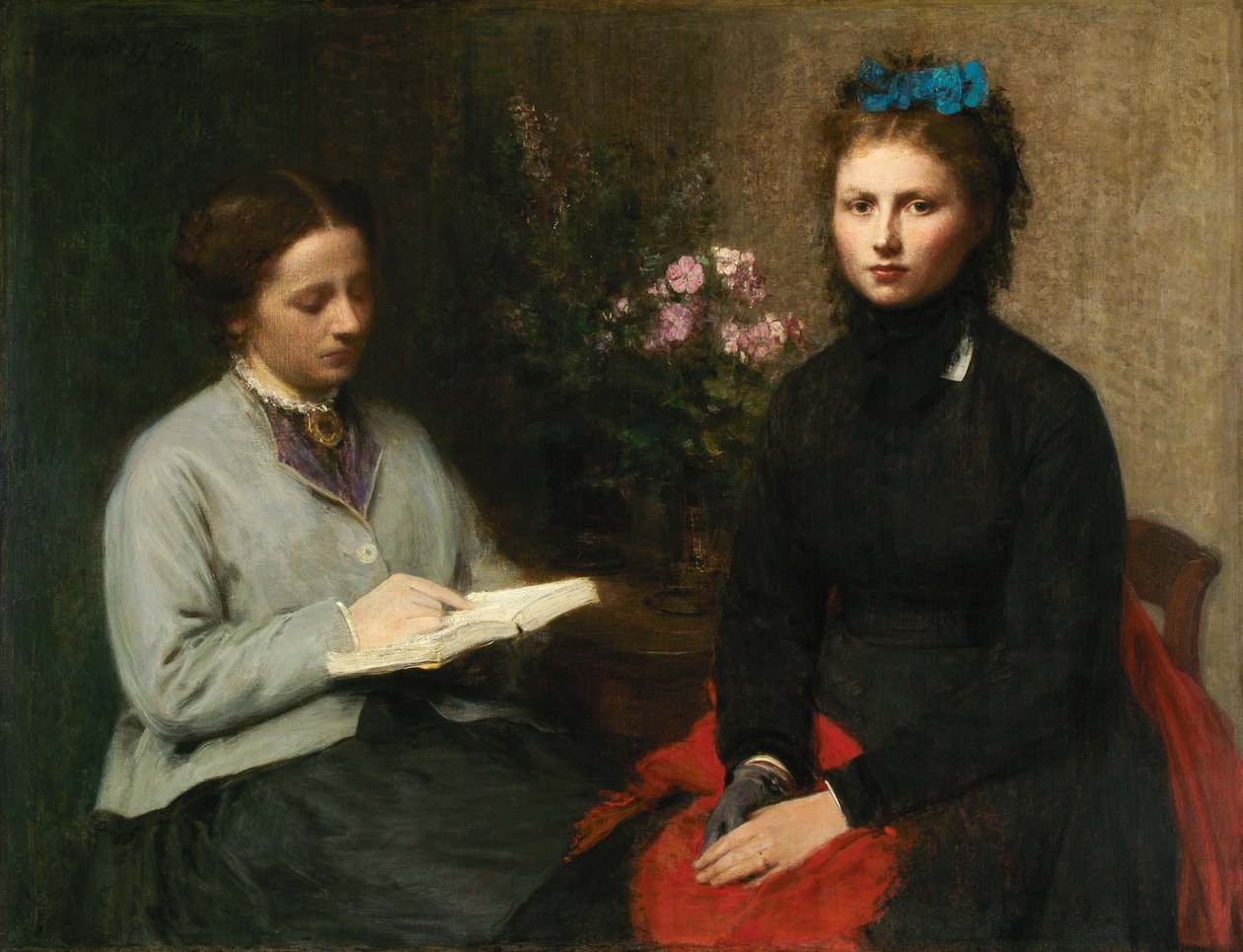 A Leitura de Ignace Henri Jean Fantin Latour