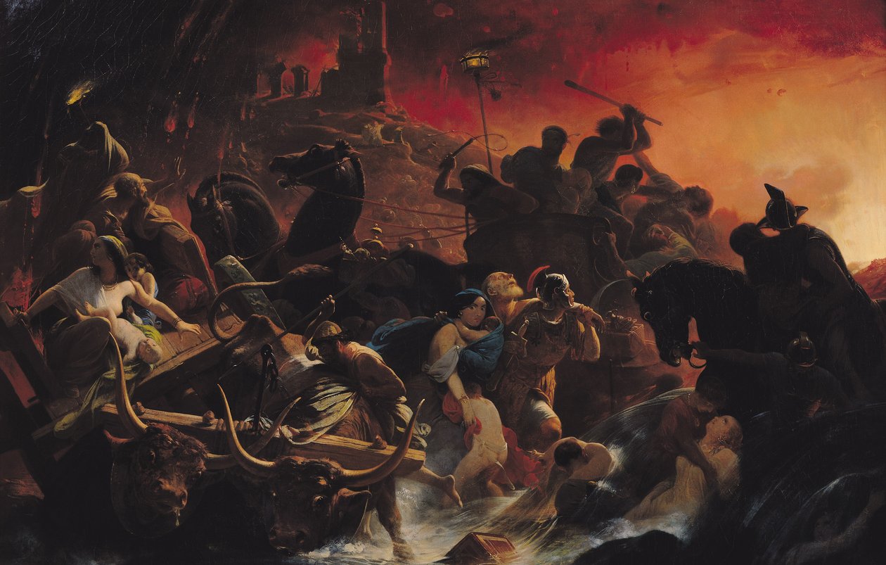 Os últimos dias de Pompeia de Henri Frederic Schopin