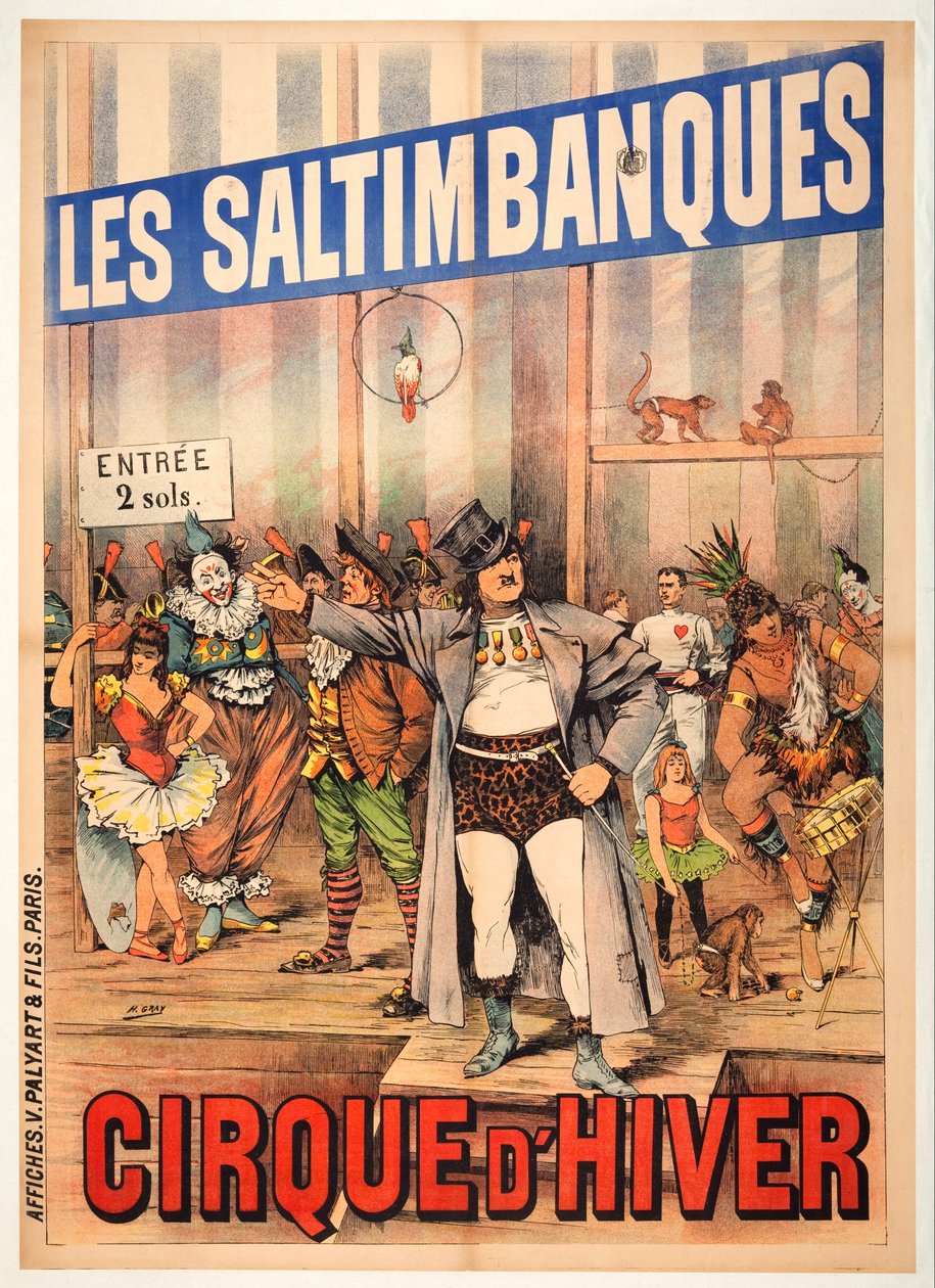 Os Saltimbanques de Henri Gray