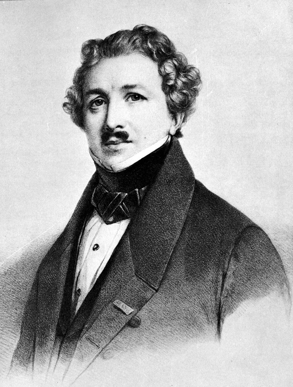 Louis Jacques Mande Daguerre (1787-1851) de Henri Grevedon
