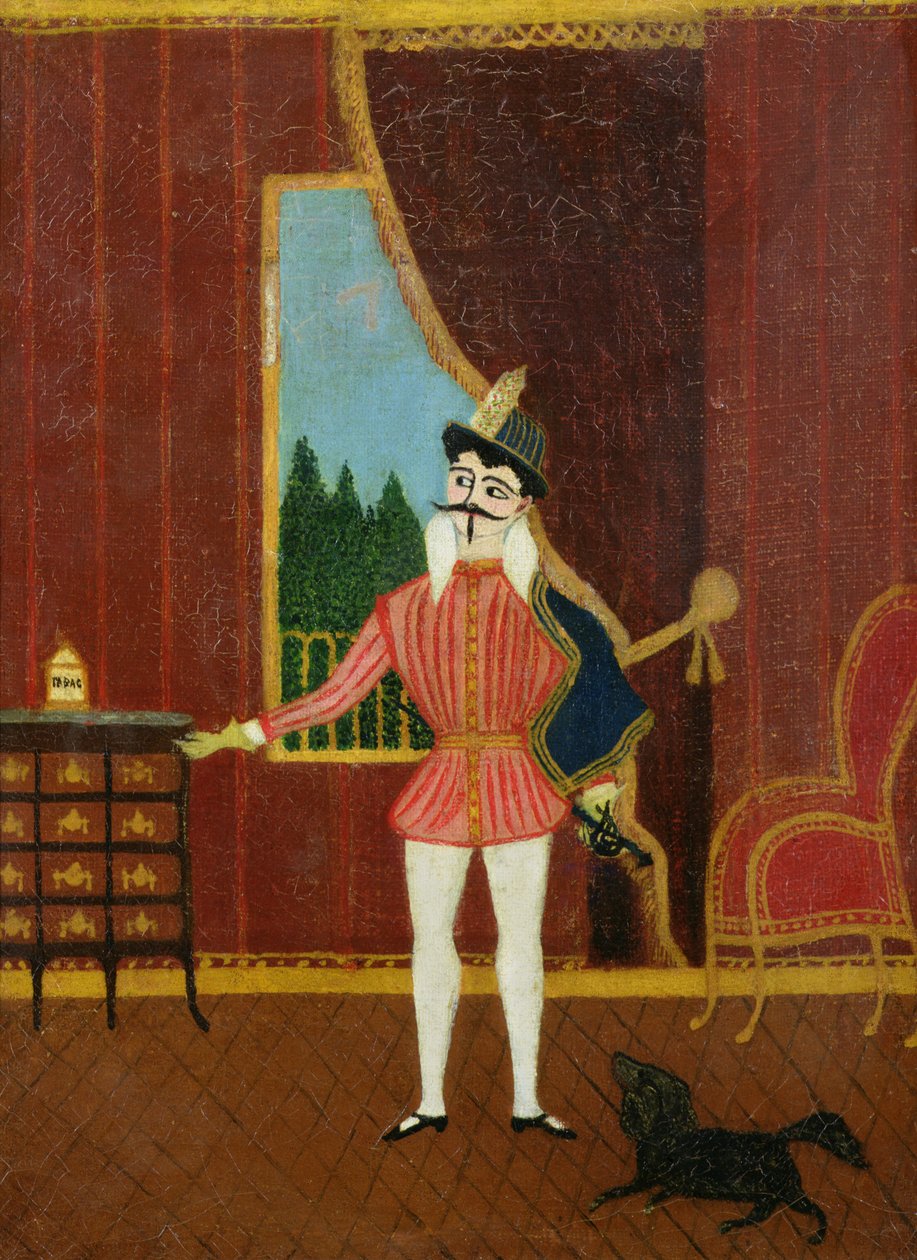 O cavaleiro pequeno (Don Juan) c.1880 de Henri Rousseau