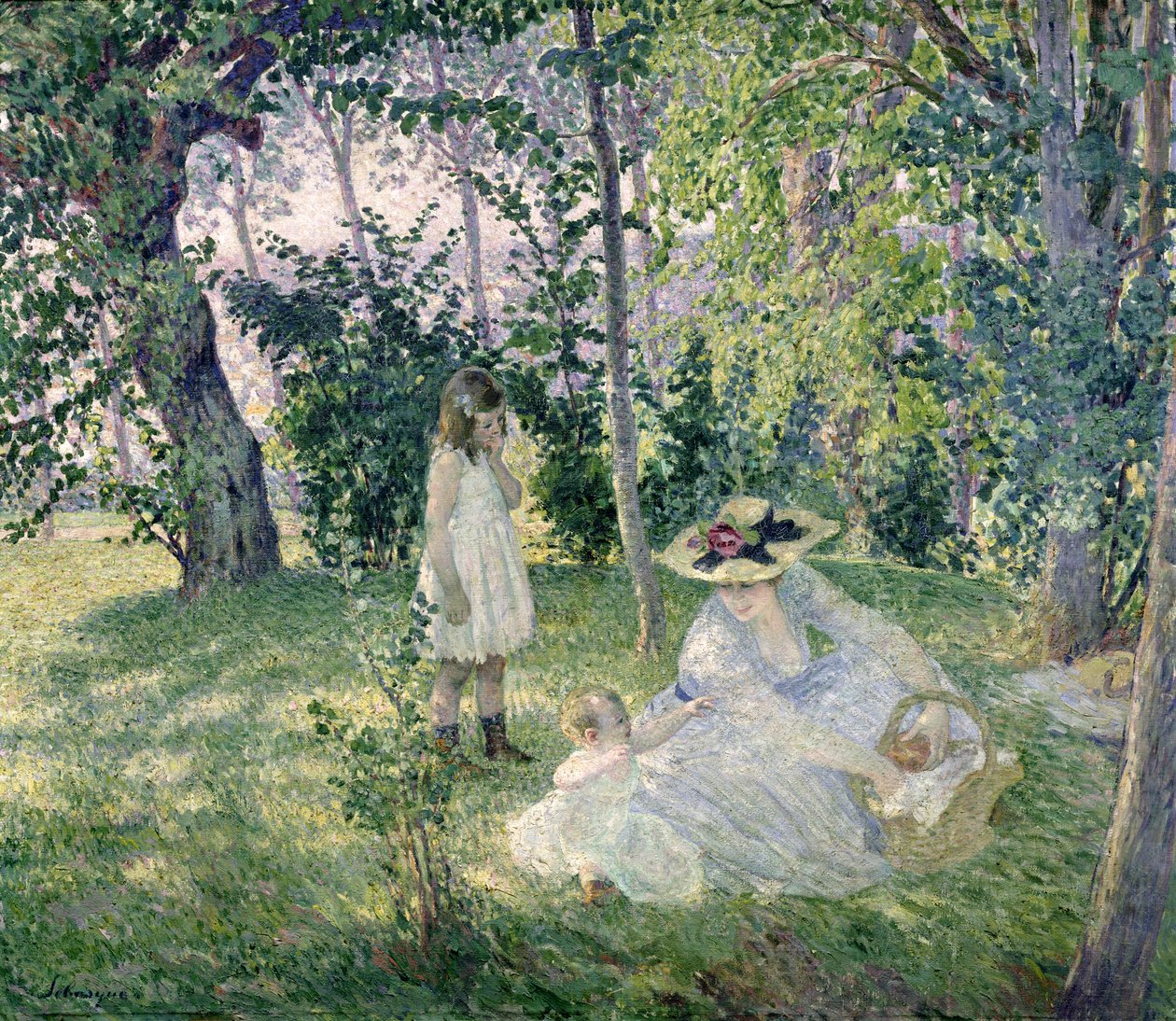 O piquenique, 1903 de Henri Lebasque
