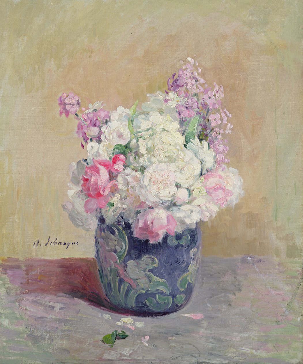 Vaso de flores de Henri Lebasque