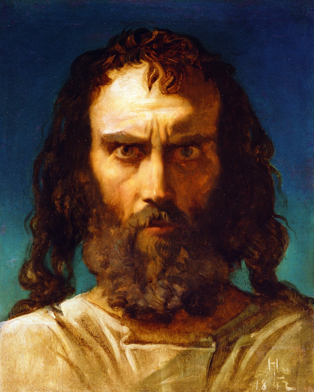 Um santo de 1842 de Henri Lehmann