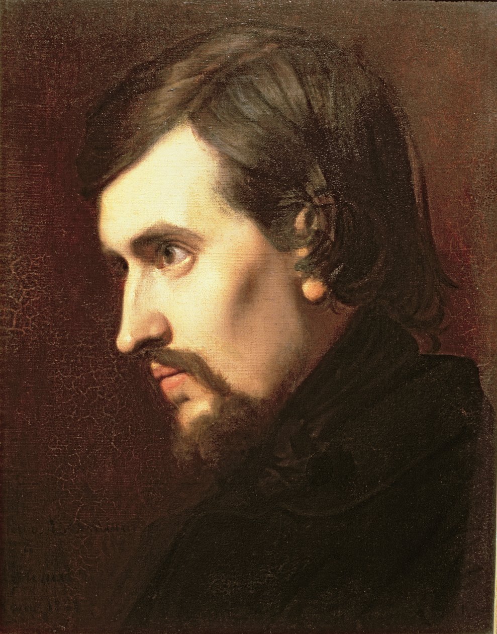 Retrato de Charles François Gounod (1818-1893) de Henri Lehmann