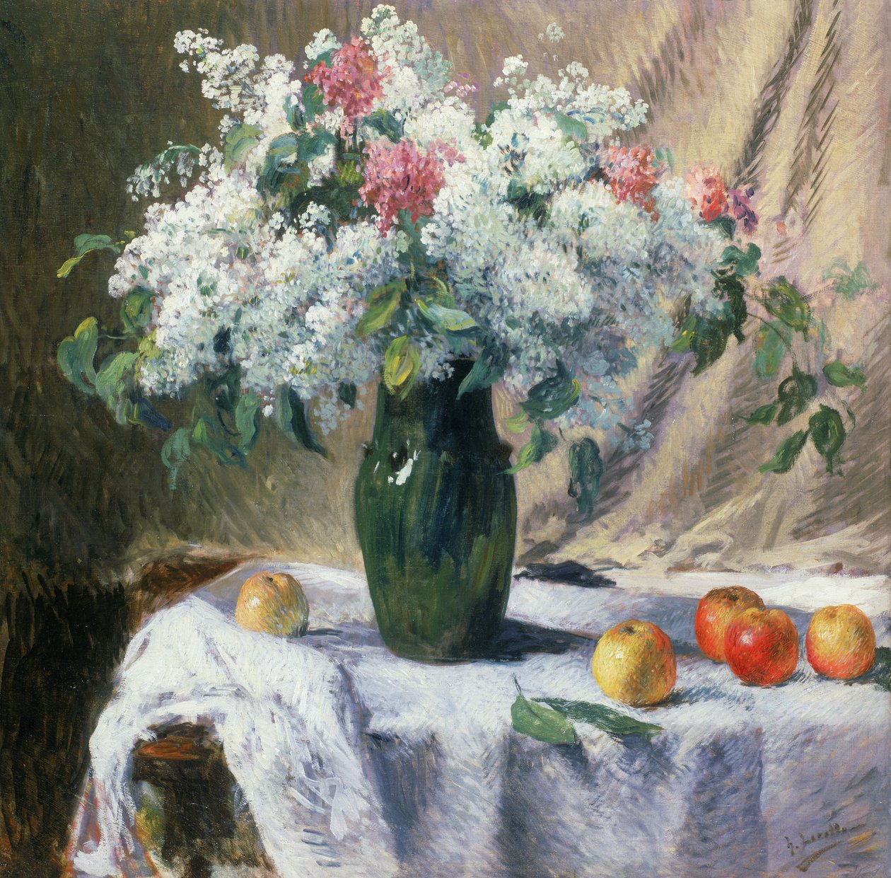 Vaso de flores de Henri Lerolle