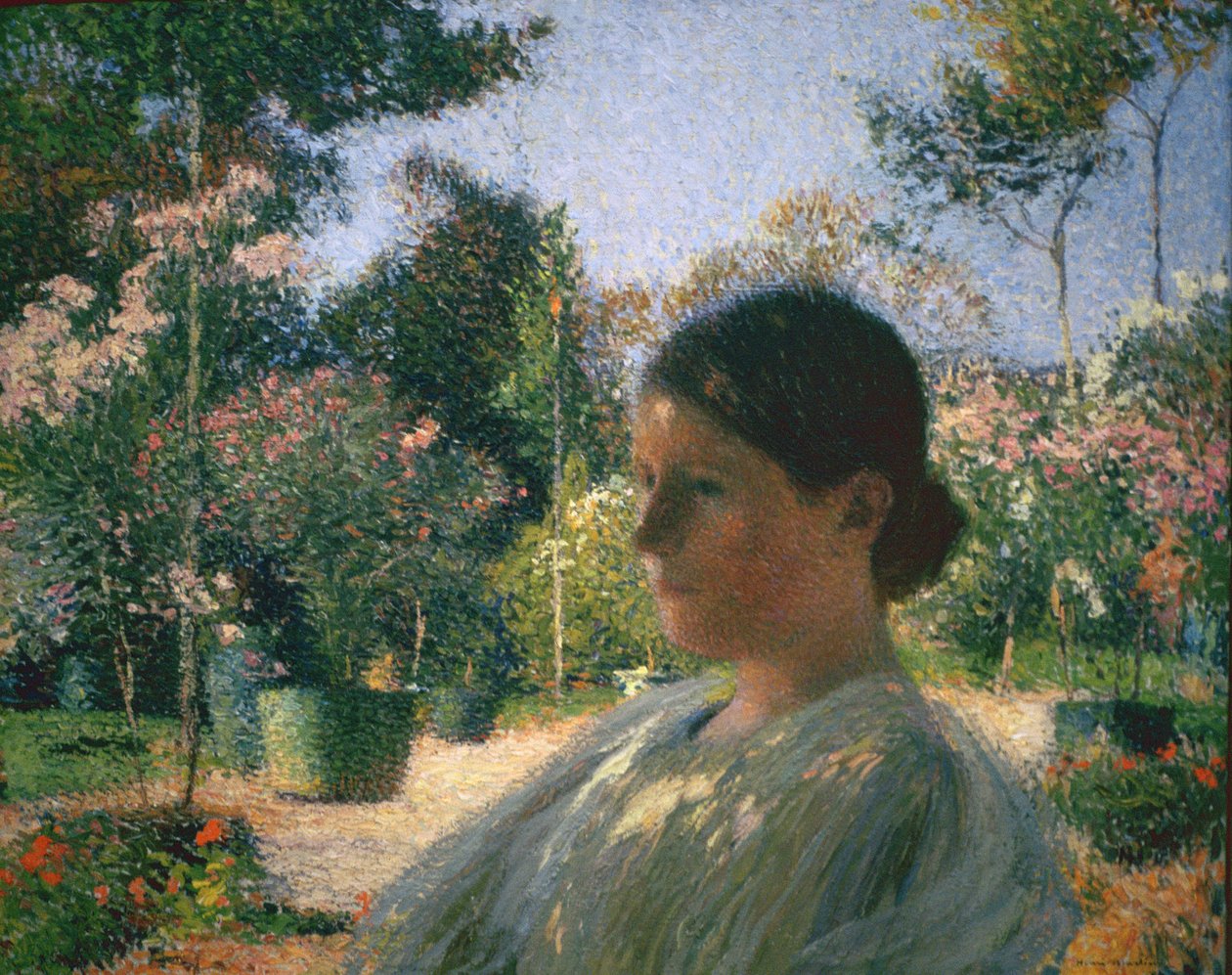 No jardim, 1904 de Henri Martin