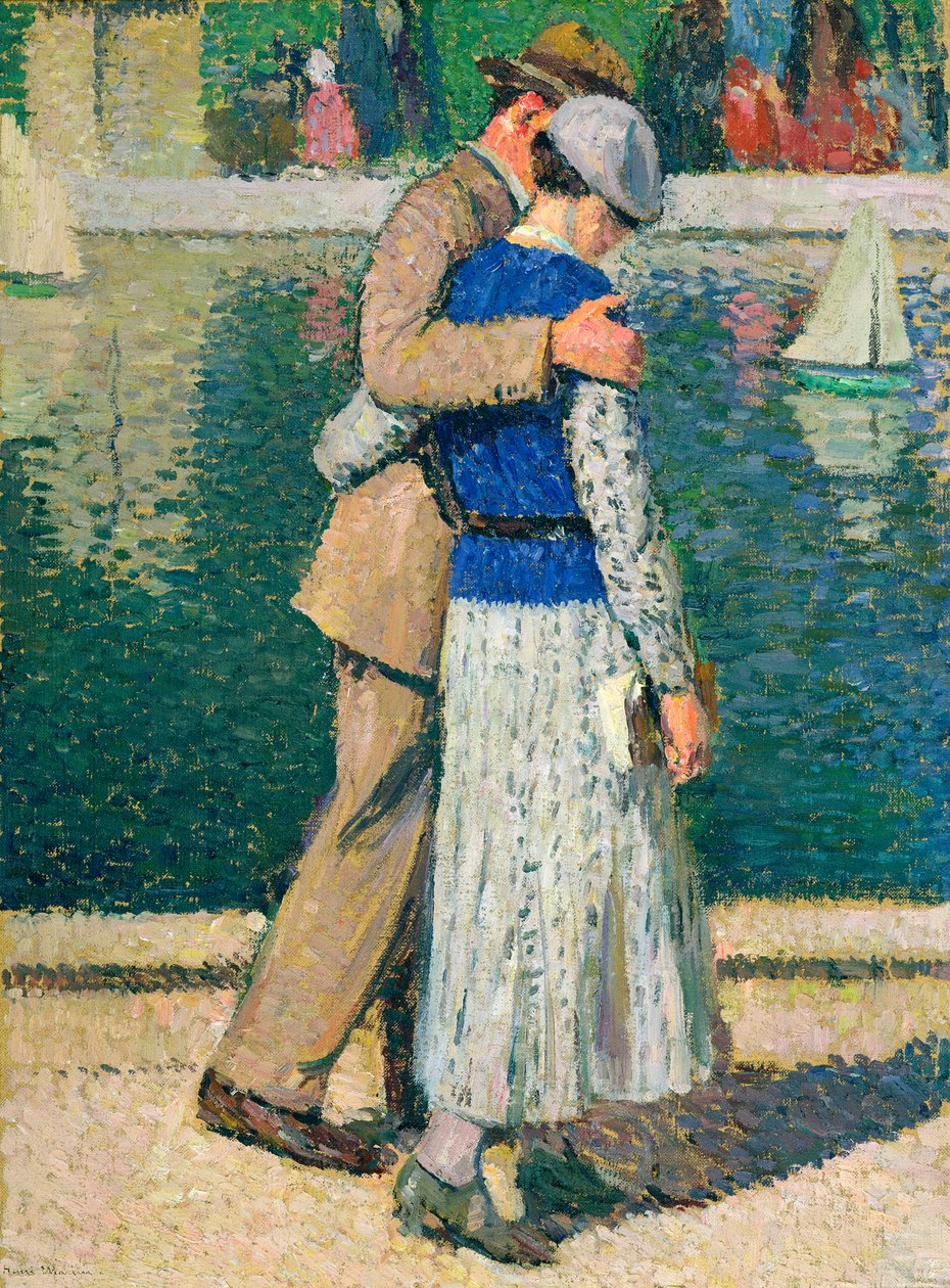 Amantes, 1932-35 de Henri Martin
