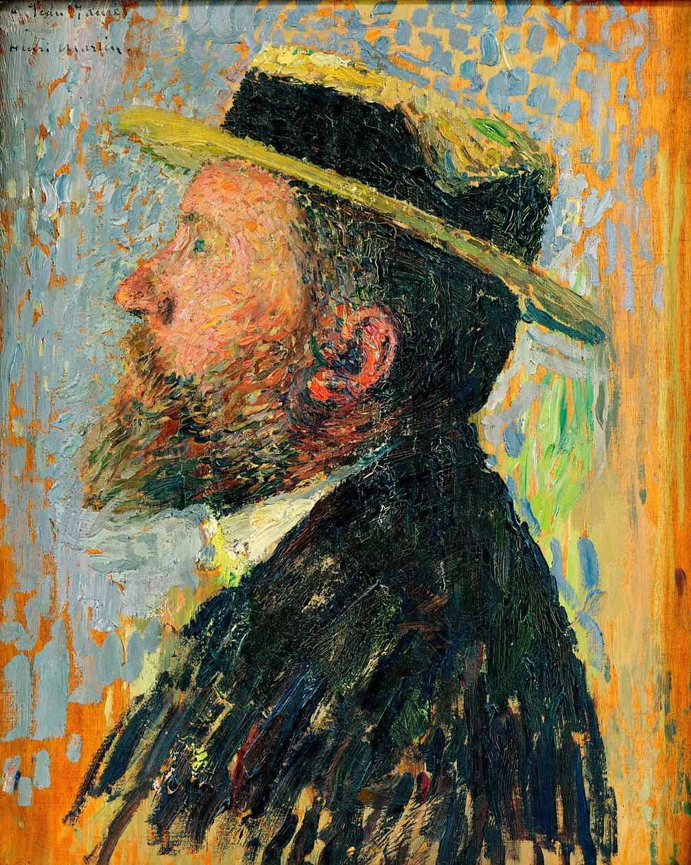 Retrato de Jean Jaures (1859-1914), o líder socialista francês de Henri Martin