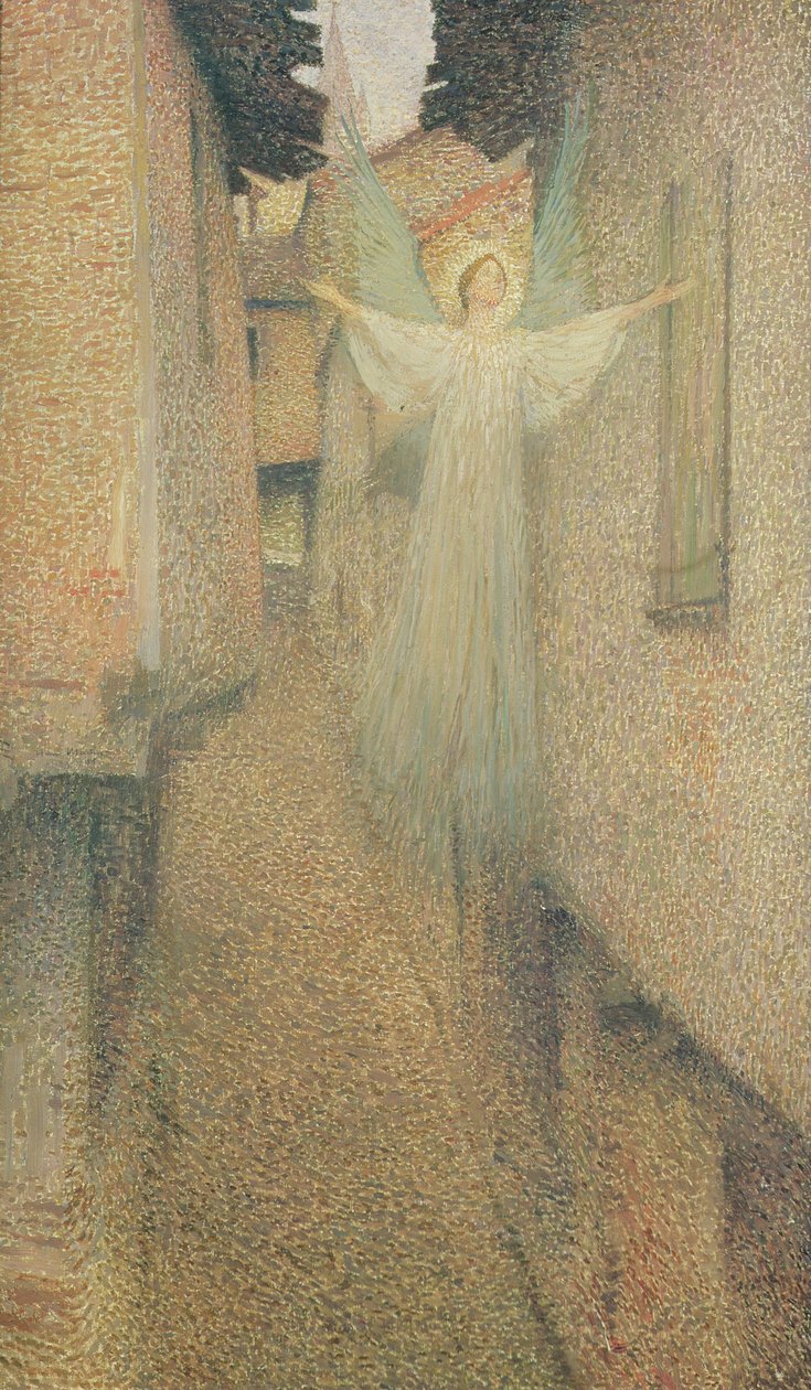 A aparição, 1895 de Henri Martin