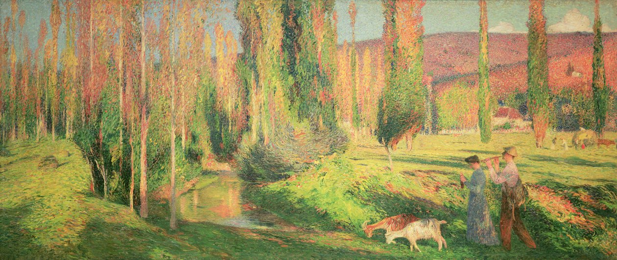 A alegria da vida, 1897 de Henri Martin