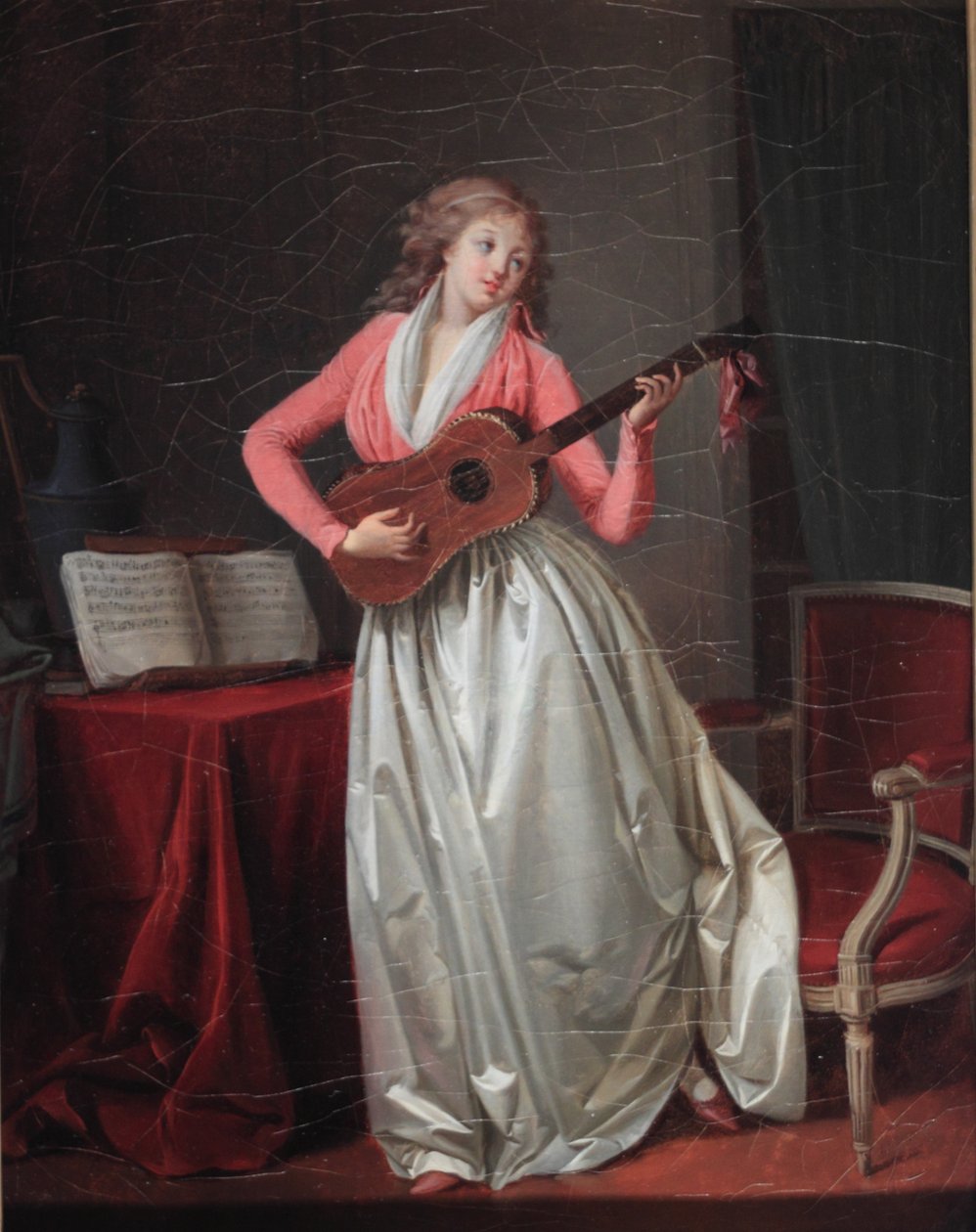 Nina cantando romance de Henri Nicolas van Gorp