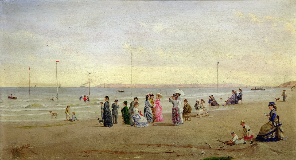 À beira-mar em Trouville de Henri Renard