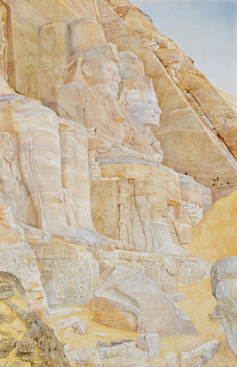 Templo de Ramsés II de Henri Roderick Newmann