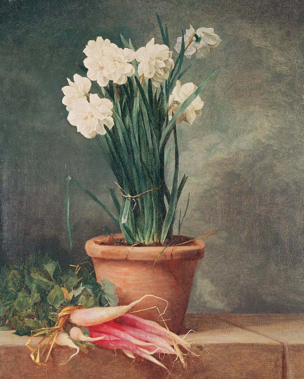 Narciso e rabanetes de Henri Roland de la Porte