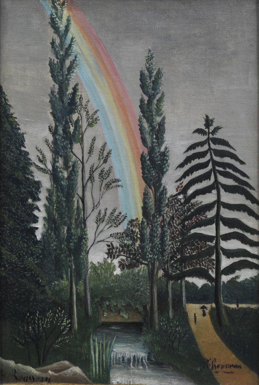O lago de Daumesnil de Henri Rousseau