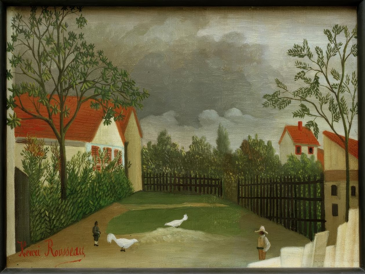 O tribunal inferior de Henri Rousseau