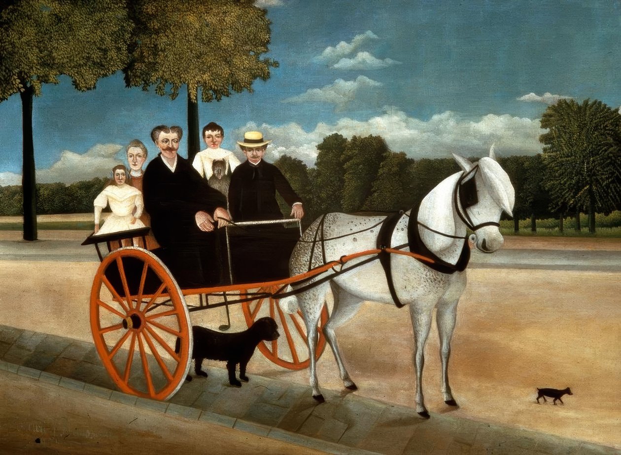 Carrinho do padre Juniet de Henri Rousseau