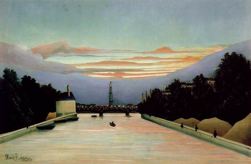 A torre eiffel de Henri Rousseau